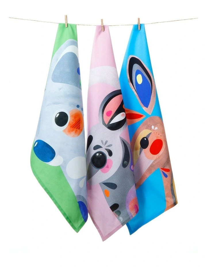 Best Sale ???? Maxwell & Williams Pete Cromer Kangaroo 50x70cm Tea Towel ???? 4 Best Sale ???? Maxwell & Williams Pete Cromer Kangaroo 50x70cm Tea Towel ???? - Image 2