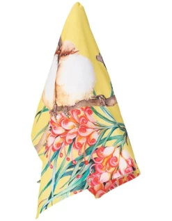 Alternative view of Flash Sale ???? Maxwell & Williams Katherine Castle Bird Talk Tea Towel 50x70cm Superb Fairy-wrens ????