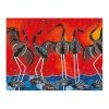 Hot Sale ???? Maxwell & Williams Melanie Hava Jugaig-Bana-Wabu Tea Brolgas' Symphony 50x70cm Tea Towel Orange ????