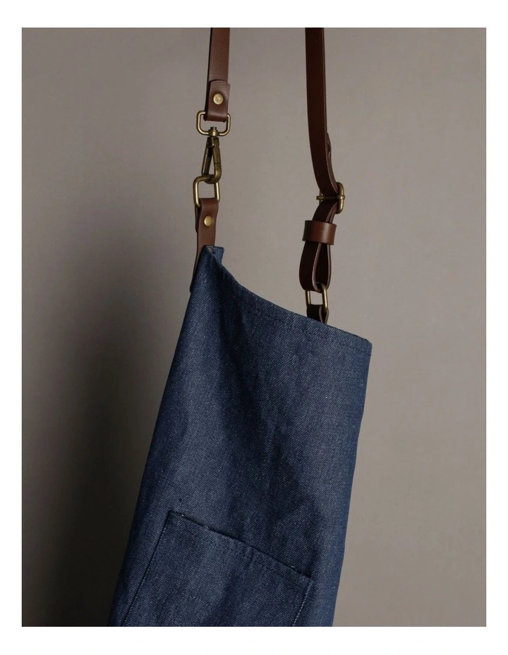 Wholesale ⭐ The Cooks Collective Executive Apron Denim ???? 4 Wholesale ⭐ The Cooks Collective Executive Apron Denim ???? - Image 2