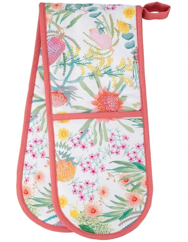 Wholesale ???? Maxwell & Williams Native Blooms Double Oven Glove ???? 3 Wholesale ???? Maxwell & Williams Native Blooms Double Oven Glove ????