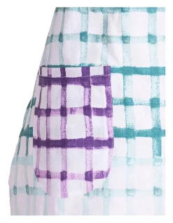 Alternative view of Budget ???? Ladelle Trinny Apron In Lavender Sherbert ????