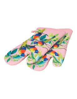 Alternative view of Deals ???? Maxwell & Williams Katherine Castle Bird Talk Oven Mitt Rainbow Lorikeets ????