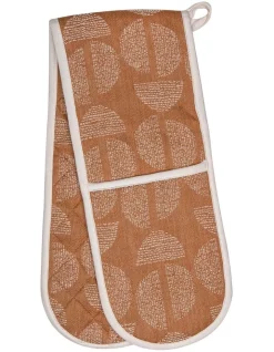 Cheap ❤️ Ladelle Splice Double Oven Glove In Ginger ????