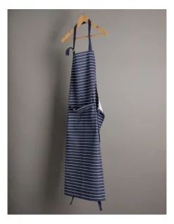 Alternative view of Budget ???? The Cooks Collective Chef'S Apron In Blue Stripe ????