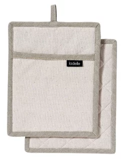 Brand new ⌛ Ladelle Eco Recycled Pot Holder Cream 2 Pack ????