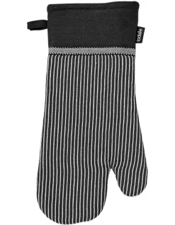 Brand new ???? Ladelle Prof. Series III Stripe Black Oven Mitt ????