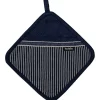 Cheap ???? Ladelle Prof. Series III Stripe Navy Pot Holder ????