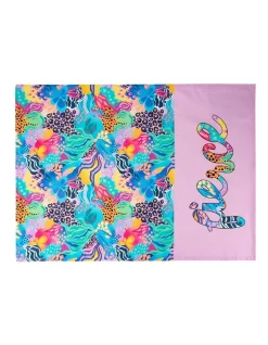Promo ???? Maxwell & Williams Kasey Rainbow Be Fierce Tea Towel 50x70cm Fierce In Multi ????