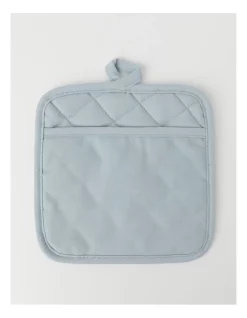 Brand new ❤️ The Cooks Collective Cooks Pot Holder Blue ⌛