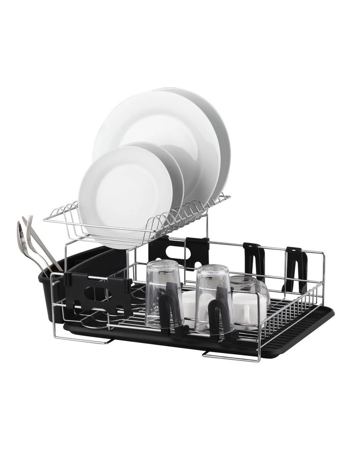 Best deal ⭐ D.line Stainless Steel 2-Tier Dish Rack With Draining Board ???? 3 Best deal ⭐ D.line Stainless Steel 2-Tier Dish Rack With Draining Board ????