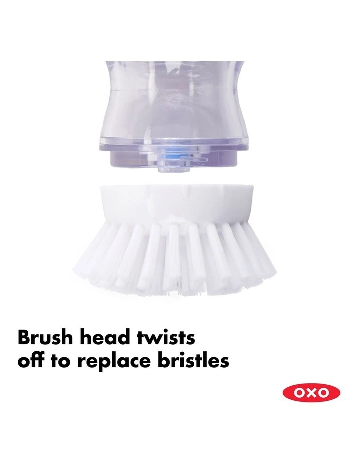 Budget ???? OXO Good Grips Soap Dispensing Palm Brush In Black ???? 6 Budget ???? OXO Good Grips Soap Dispensing Palm Brush In Black ???? - Image 4