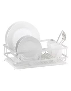 Discount ???? D.line Aluminium Dish Rack With Draining Board ????