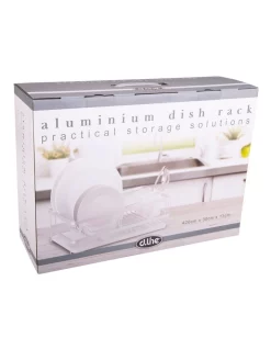 Alternative view of Discount ???? D.line Aluminium Dish Rack With Draining Board ????