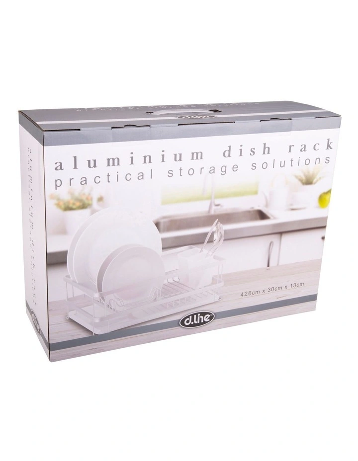 Discount ???? D.line Aluminium Dish Rack With Draining Board ???? 4 Discount ???? D.line Aluminium Dish Rack With Draining Board ???? - Image 2