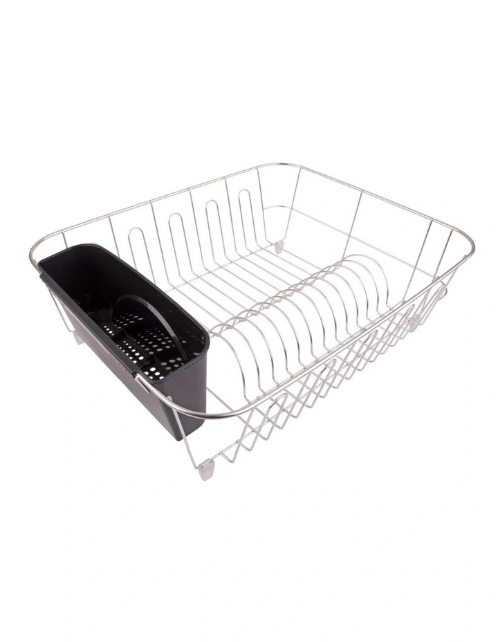 Cheapest ???? D.line Stainless Steel Large Dish Drainer With Caddy 44.5cm ❤️ 3 Cheapest ???? D.line Stainless Steel Large Dish Drainer With Caddy 44.5cm ❤️