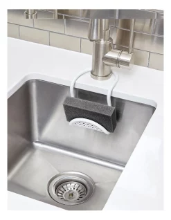 Alternative view of Outlet ???? Umbra Sling Flexible Sink 26x11x1cm In Caddy White ????