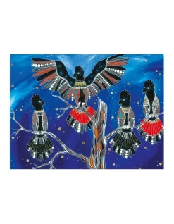Best deal ???? Maxwell & Williams Melanie Hava Jugaig-Bana-Wabu Tea Black Cockatoos 50x70cm Tea Towel Blue ????