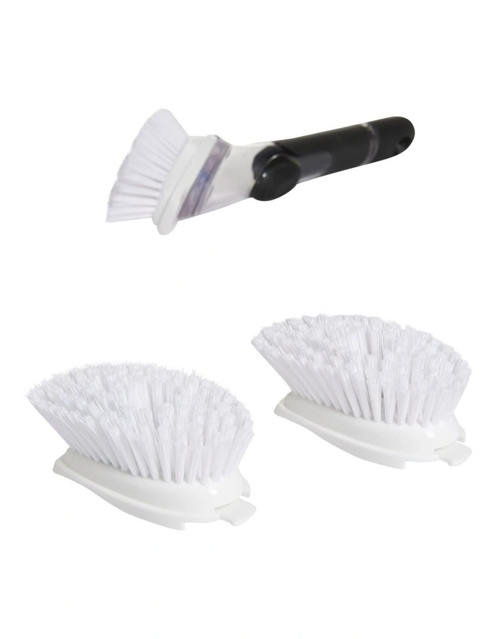 Buy ???? OXO Soap Dispensing Dish Brush Refills 2 Pack In White ✨ 4 Buy ???? OXO Soap Dispensing Dish Brush Refills 2 Pack In White ✨ - Image 2