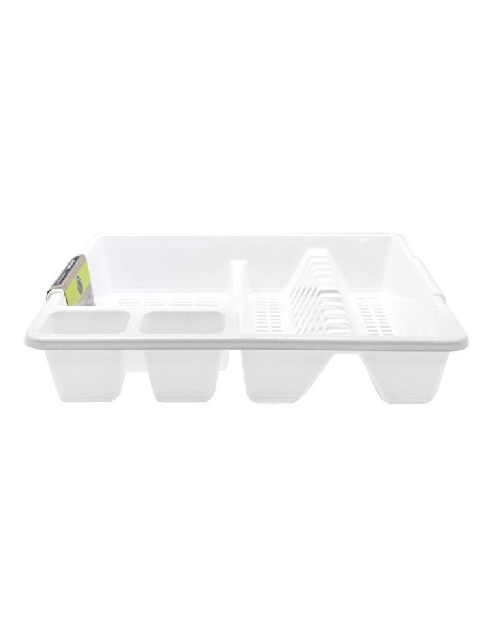 Flash Sale ???? LEMON AND LIME 45cm X 36cm Plates/Bowls/Cutlery Dish Drainer/Rack/Holder White ???? 5 Flash Sale ???? LEMON AND LIME 45cm X 36cm Plates/Bowls/Cutlery Dish Drainer/Rack/Holder White ???? - Image 3