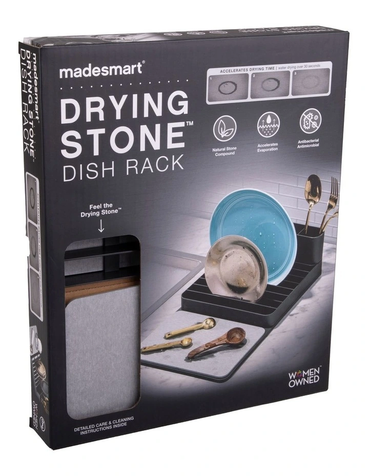 Wholesale ❤️ Madesmart "Drying Stone" Dish Rack 37.4 X 22.2 X 9.7cm ???? 5 Wholesale ❤️ Madesmart "Drying Stone" Dish Rack 37.4 X 22.2 X 9.7cm ???? - Image 3