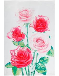 Best reviews of ???? Maxwell & Williams Katherine Castle Floriade Tea Towel 50x70cm Rose ????