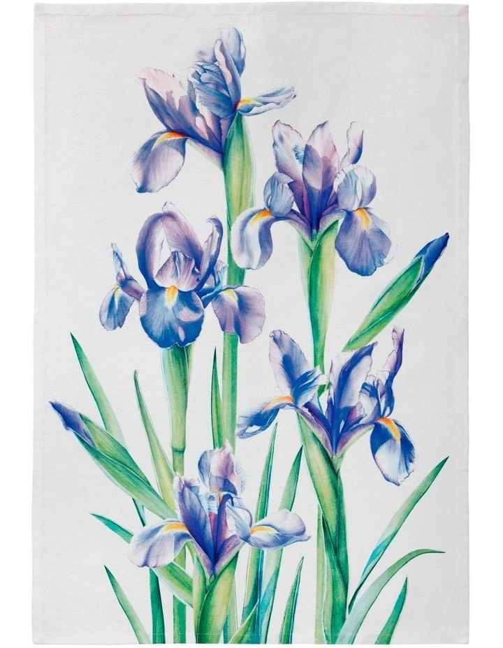 New ???? Maxwell & Williams Katherine Castle Floriade Tea Towel 50x70cm Iris ???? 3 New ???? Maxwell & Williams Katherine Castle Floriade Tea Towel 50x70cm Iris ????