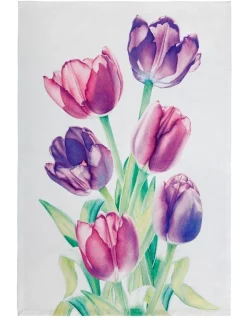 Discount ???? Maxwell & Williams Katherine Castle Floriade Tea Towel 50x70cm Tulip ????