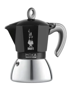 Outlet ???? Bialetti Moka Induction Black 4 Cup ????