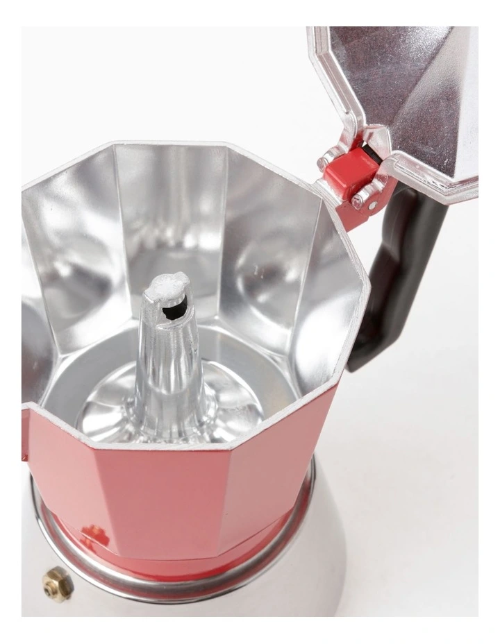 Best Pirce ???? The Cooks Collective Induction Stainless Base Espresso 6 Cup Red ???? 5 Best Pirce ???? The Cooks Collective Induction Stainless Base Espresso 6 Cup Red ???? - Image 3