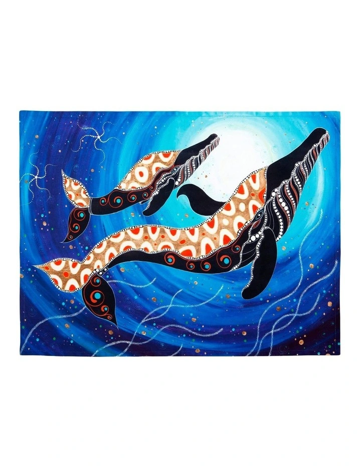 Hot Sale ???? Maxwell & Williams Melanie Hava Journeys Tea Towel 50x70cm Whales ???? 3 Hot Sale ???? Maxwell & Williams Melanie Hava Journeys Tea Towel 50x70cm Whales ????