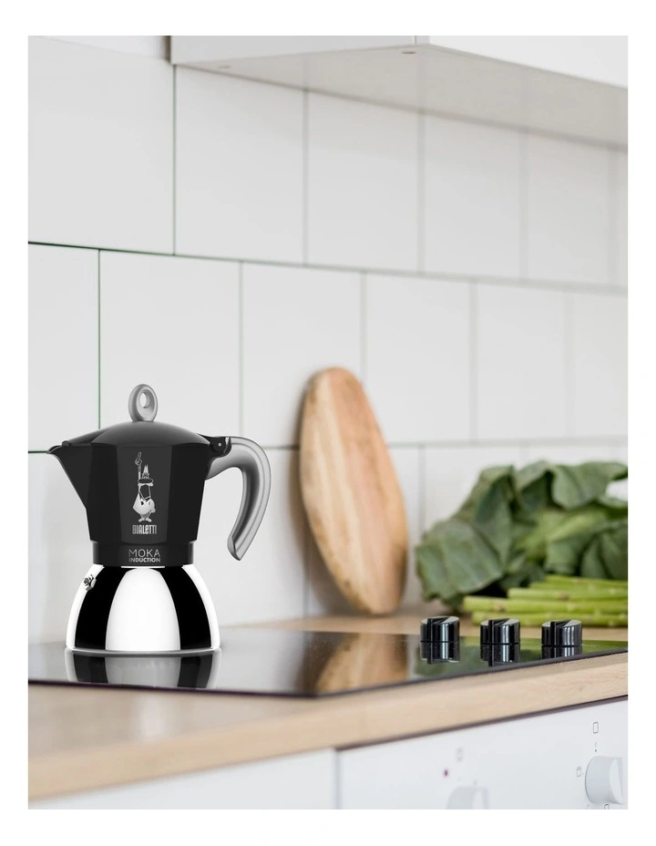 Wholesale ⭐ Bialetti Moka Induction Black 6 Cup ⌛ 6 Wholesale ⭐ Bialetti Moka Induction Black 6 Cup ⌛ - Image 4