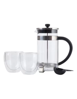 Coupon ???? Maxwell & Williams Blend Plunger 1L With 2 Glasses Gift Boxed ????