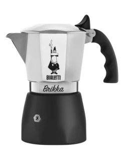 Cheapest ✨ Bialetti Brikka Silver/Black 2 Cup Coffee Maker ????