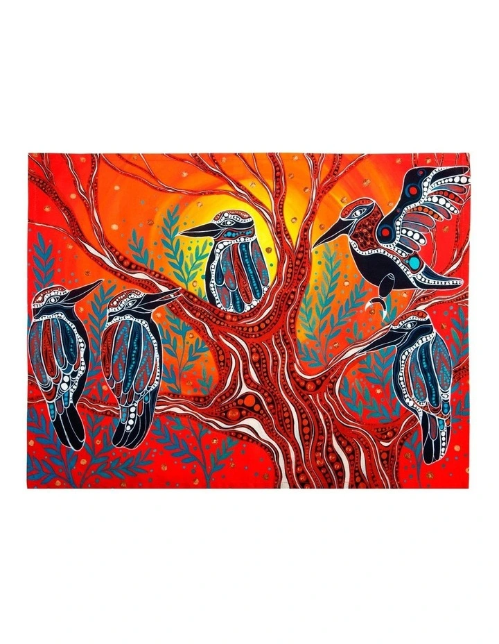 Brand new ✨ Maxwell & Williams Melanie Hava Journeys Tea Towel 50x70cm Kookaburras ✔️ 3 Brand new ✨ Maxwell & Williams Melanie Hava Journeys Tea Towel 50x70cm Kookaburras ✔️