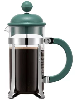 New ???? Bodum Caffettiera Coffee Maker 3 Cup 0.35l/12oz, Plastic Beaker Forest ????