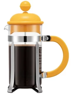 Cheapest ???? Bodum Caffettiera Coffee Maker 3 Cup 0.35l/12oz, Plastic Beaker Yolk ✔️