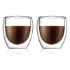 Outlet ✔️ Bodum Pavina Double Wall Latte Glasses, Set Of 2, 250ml ✨