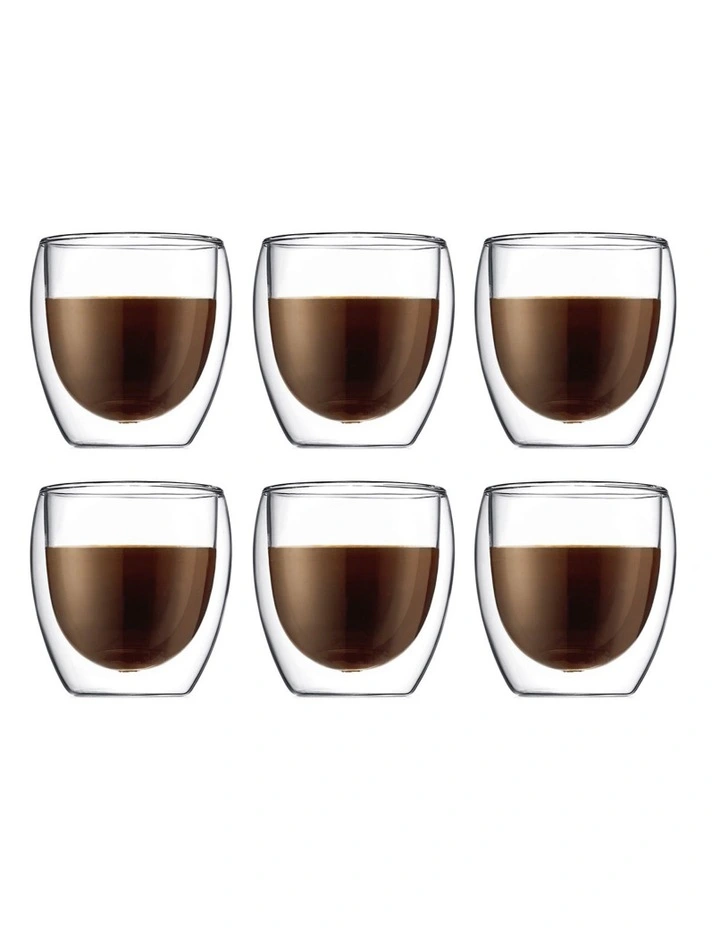 Outlet ✔️ Bodum Pavina Double Wall Latte Glasses, Set Of 2, 250ml ✨ 7 Outlet ✔️ Bodum Pavina Double Wall Latte Glasses, Set Of 2, 250ml ✨ - Image 5