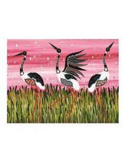 Cheap ???? Maxwell & Williams Melanie Hava Jugaig-Bana-Wabu Jabirus Pink 50x70cm Tea Towel Pink ????