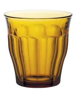 Cheap ???? Duralex Picardie Amber Tumbler 250ml Set Of 6 ⭐