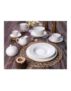 Alternative view of New ???? Shervin Verkil Prominence Creamer & Sugar Bowl Set White ????