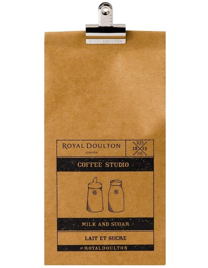 Cheapest ???? Royal Doulton Coffee Studio 112ml Sugar & Milk Set ???? 4 Cheapest ???? Royal Doulton Coffee Studio 112ml Sugar & Milk Set ???? - Image 2