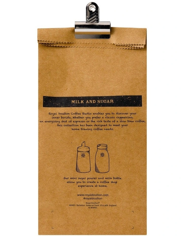Cheapest ???? Royal Doulton Coffee Studio 112ml Sugar & Milk Set ???? 5 Cheapest ???? Royal Doulton Coffee Studio 112ml Sugar & Milk Set ???? - Image 3