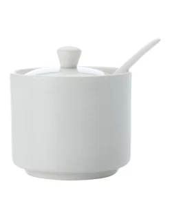 Best Sale ???? Maxwell & Williams Basics Straight Sugar With Spoon Gift Boxed White ⭐