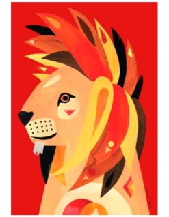 Best deal ⭐ Maxwell & Williams Pete Cromer Wildlife Lion 50x70cm Tea Towel Red ????