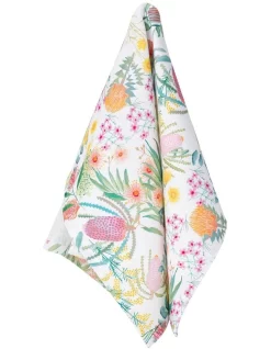 Alternative view of Deals ???? Maxwell & Williams Royal Botanic Gardens Native Blooms Tea Towel 50x70cm In Mutli ✨