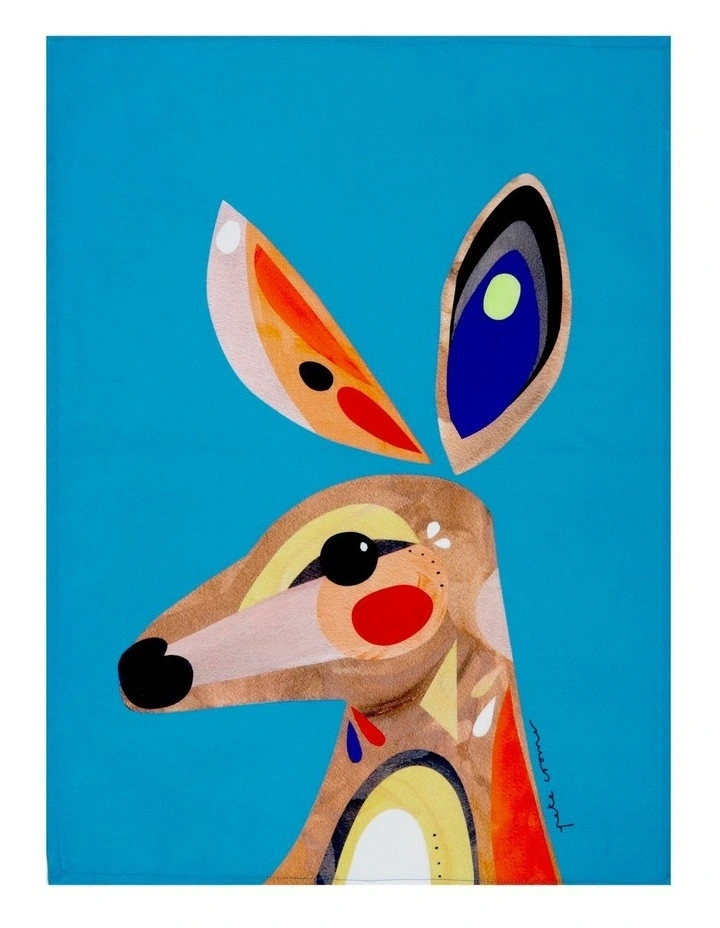 Best Sale ???? Maxwell & Williams Pete Cromer Kangaroo 50x70cm Tea Towel ???? 3 Best Sale ???? Maxwell & Williams Pete Cromer Kangaroo 50x70cm Tea Towel ????